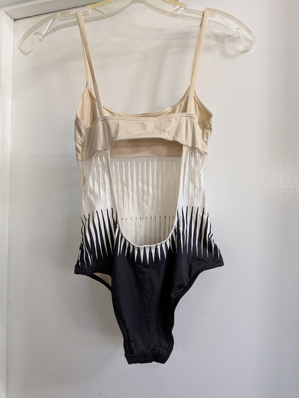 La Perla Rare Beige, White & Black Gradient One-Piece - Picture 4 of 5